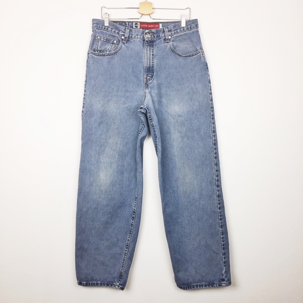90s Levi Silver Tab Loose Fit Baggy Wide Leg 34X32